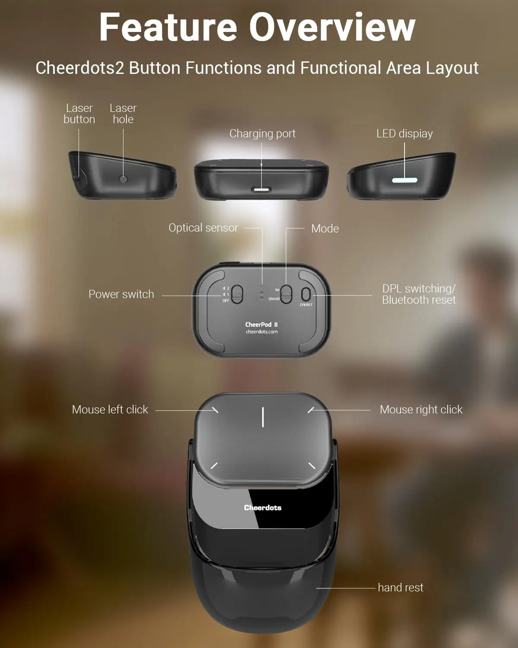 Split AirMouse Pro