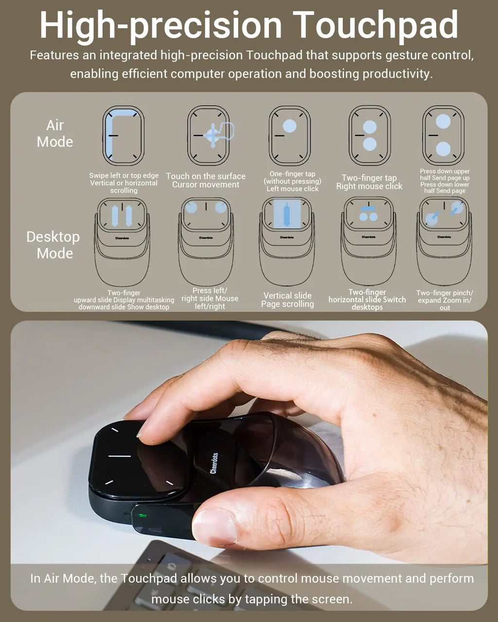 Split AirMouse Pro